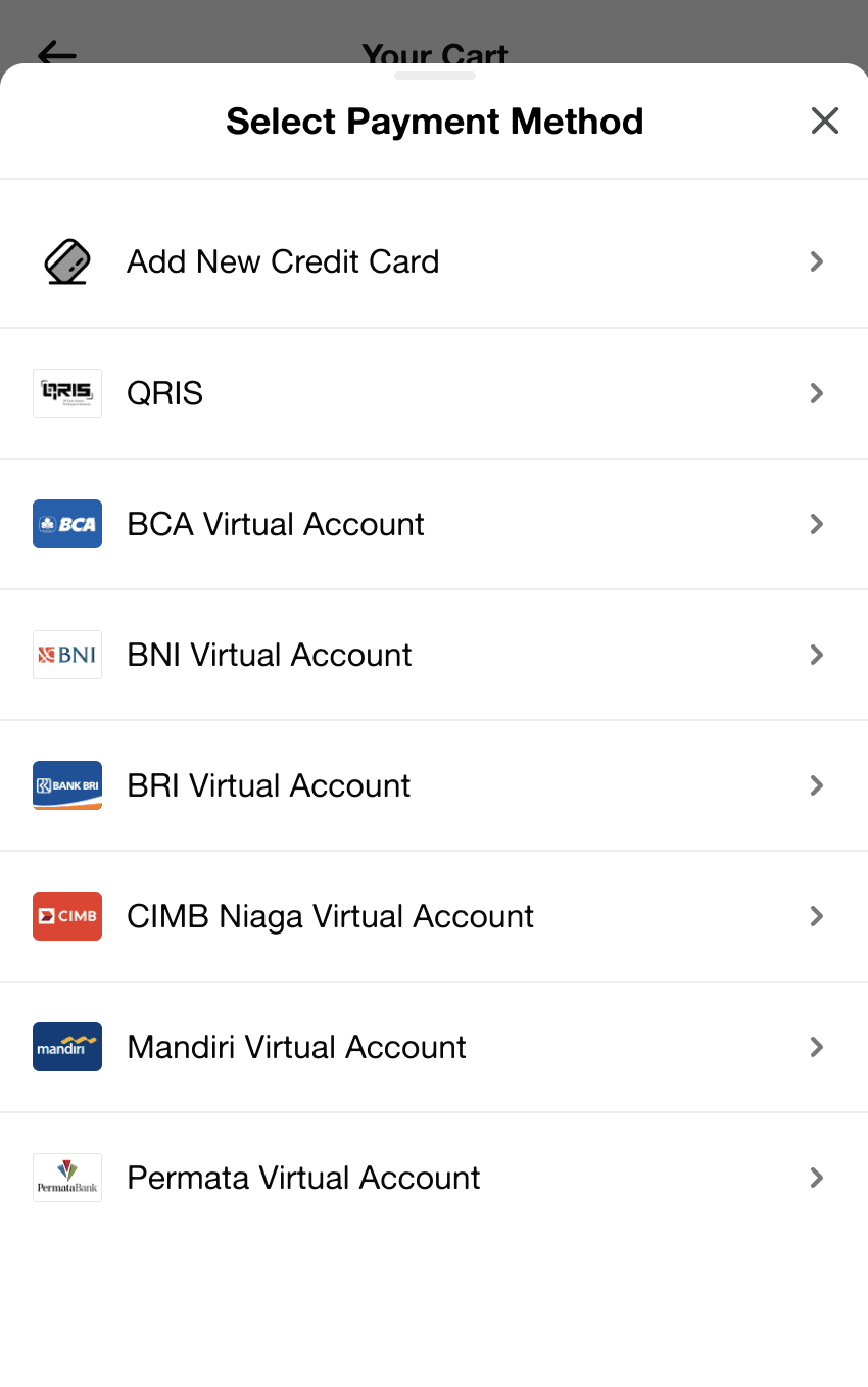 Built-in Payment Gateway